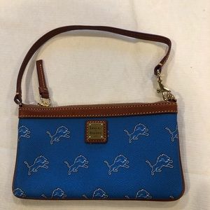 Dooney and Bourke Detroit Lions wristlet